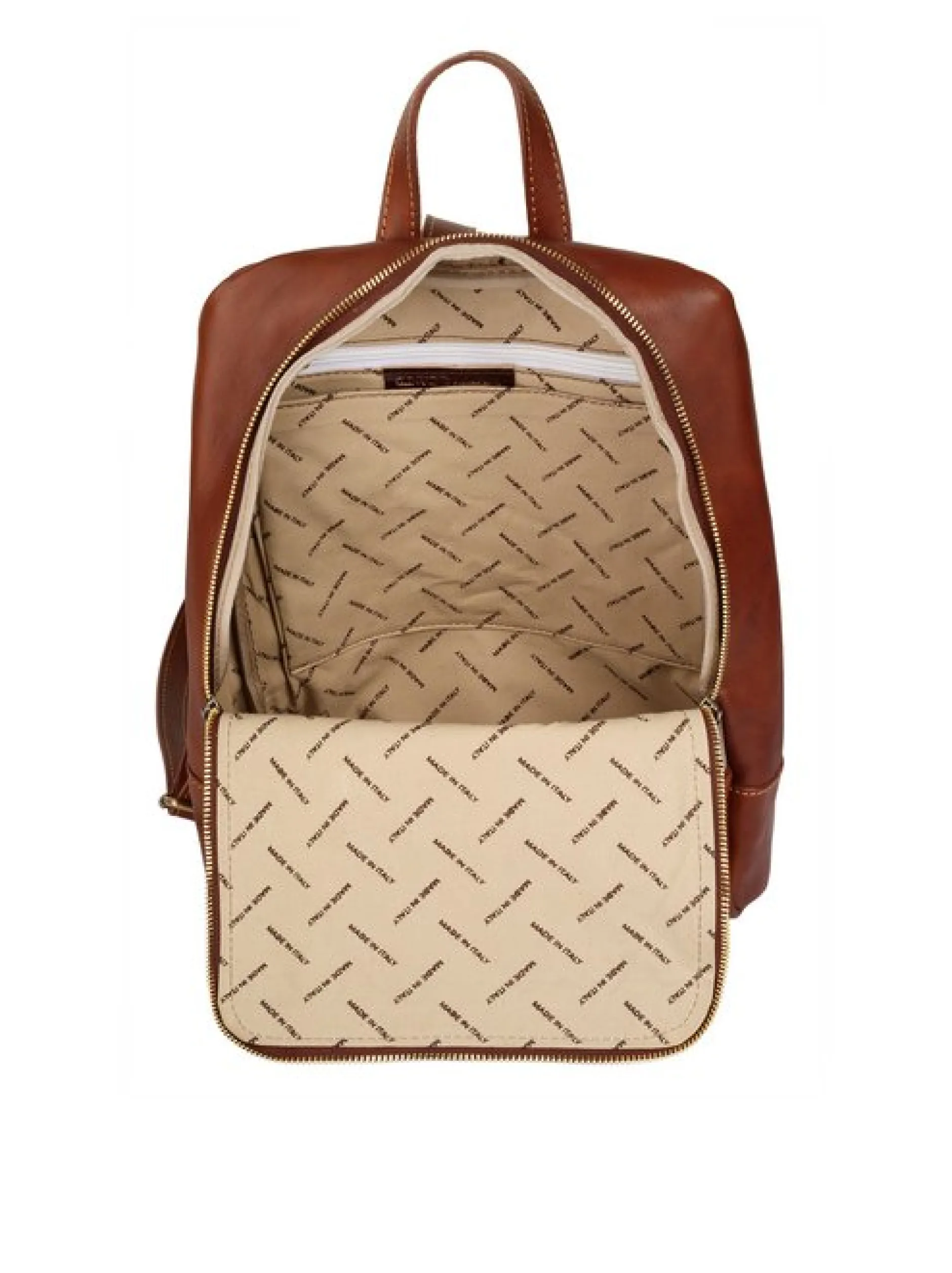 piké Unisex Rucksack in braun