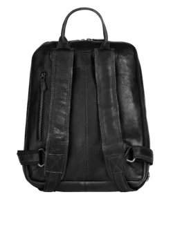 piké Unisex Rucksack in schwarz