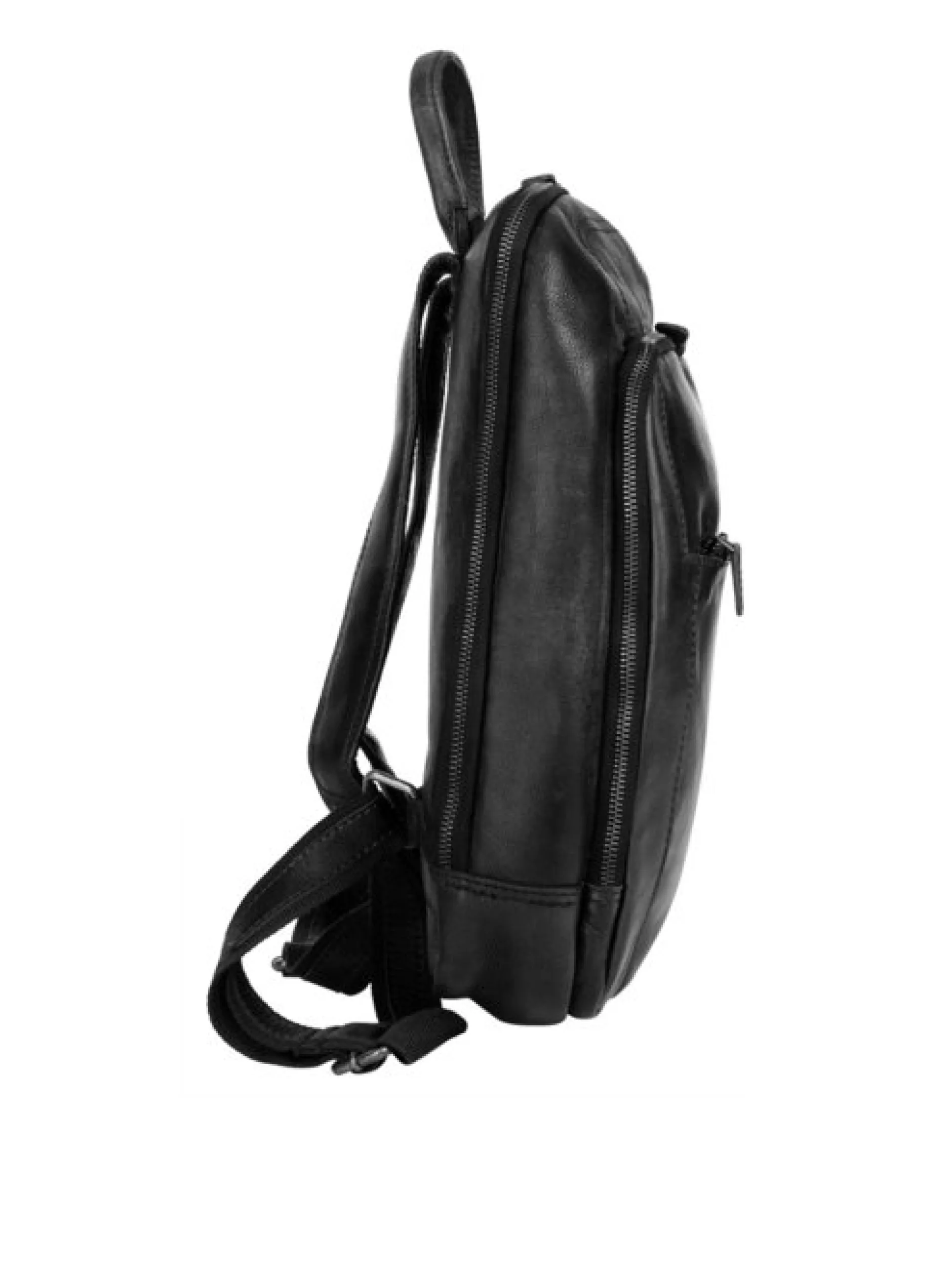piké Unisex Rucksack in schwarz