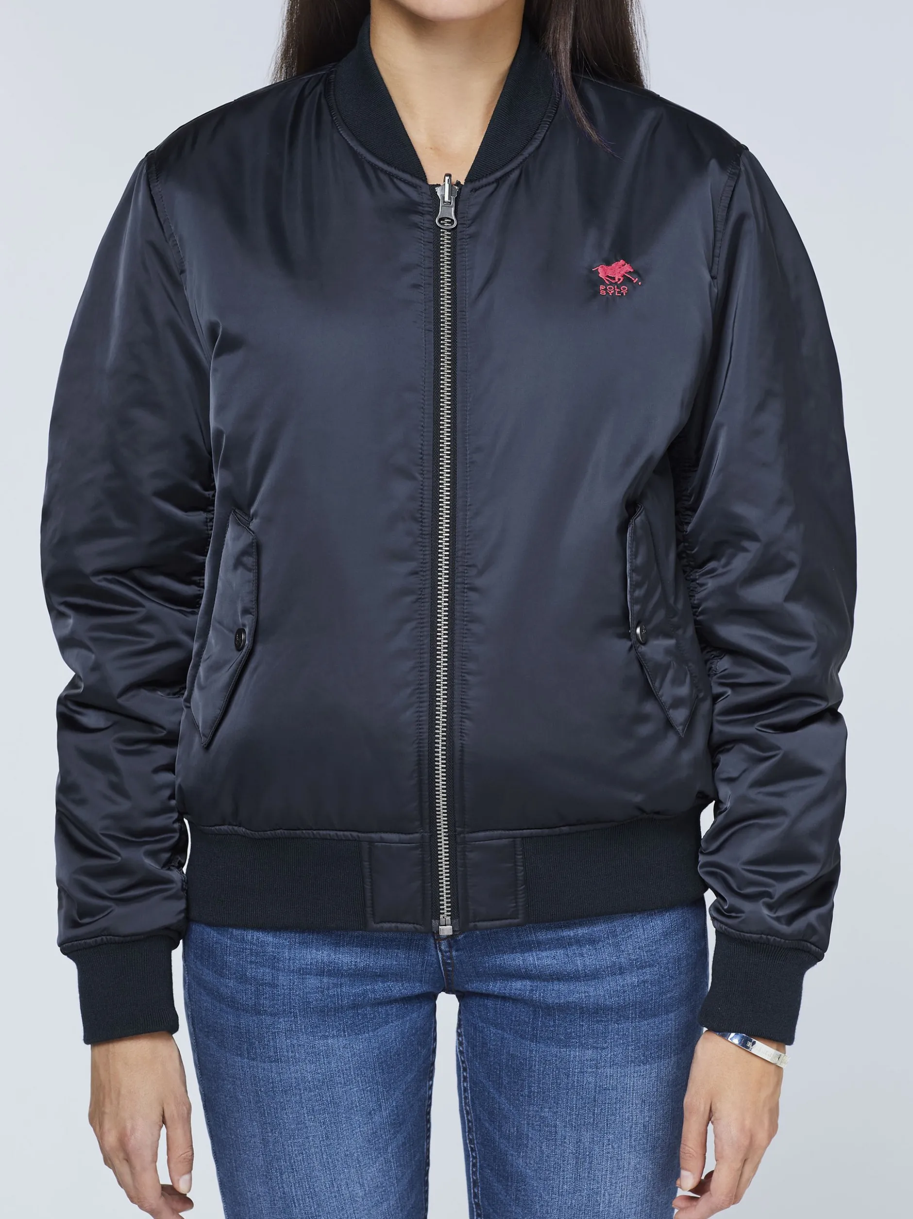 Polo Sylt Damen Blouson in marine blau