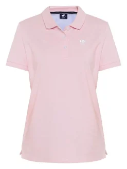 Polo Sylt Damen Polo in rosa pink - Ärmel: kurzarm