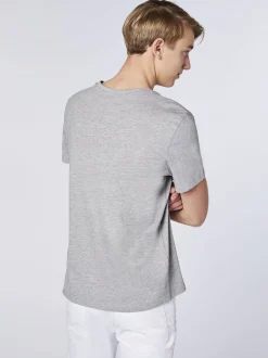 Polo Sylt Herren T-Shirt in hellgrau grau
