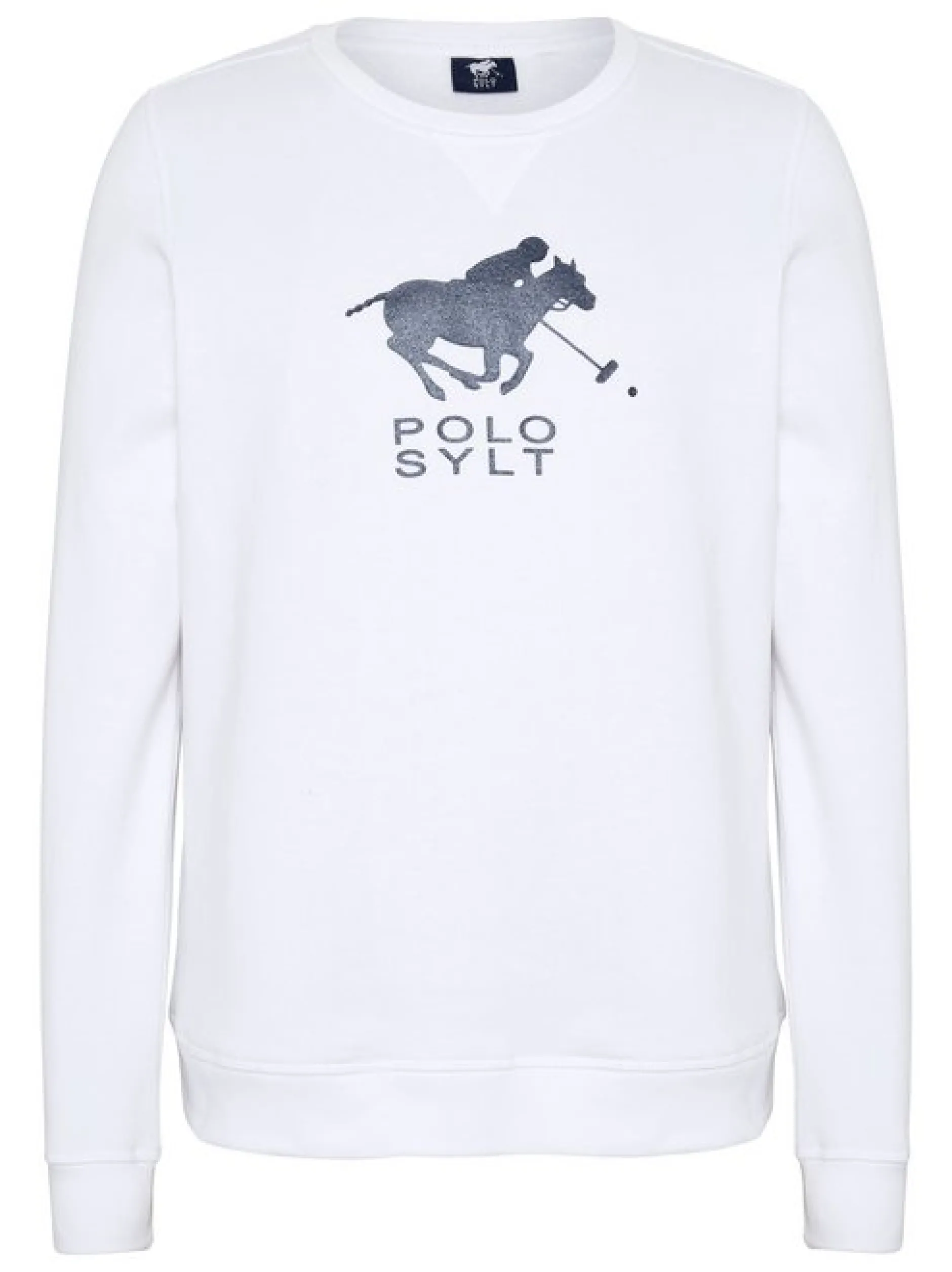 Polo Sylt Mädchen Sweatshirt in weiß blau