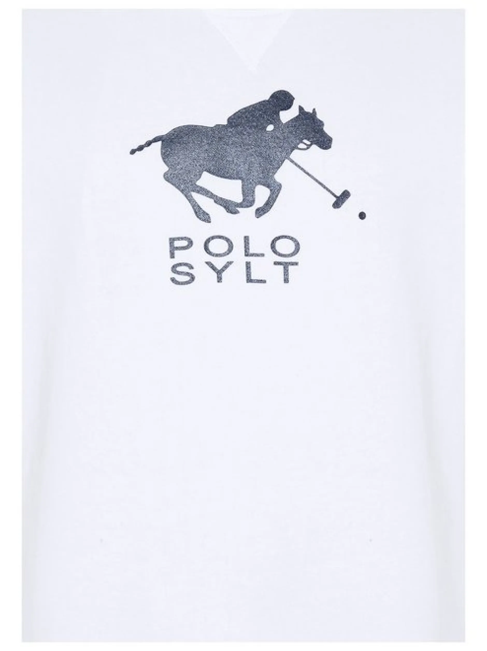 Polo Sylt Mädchen Sweatshirt in weiß blau