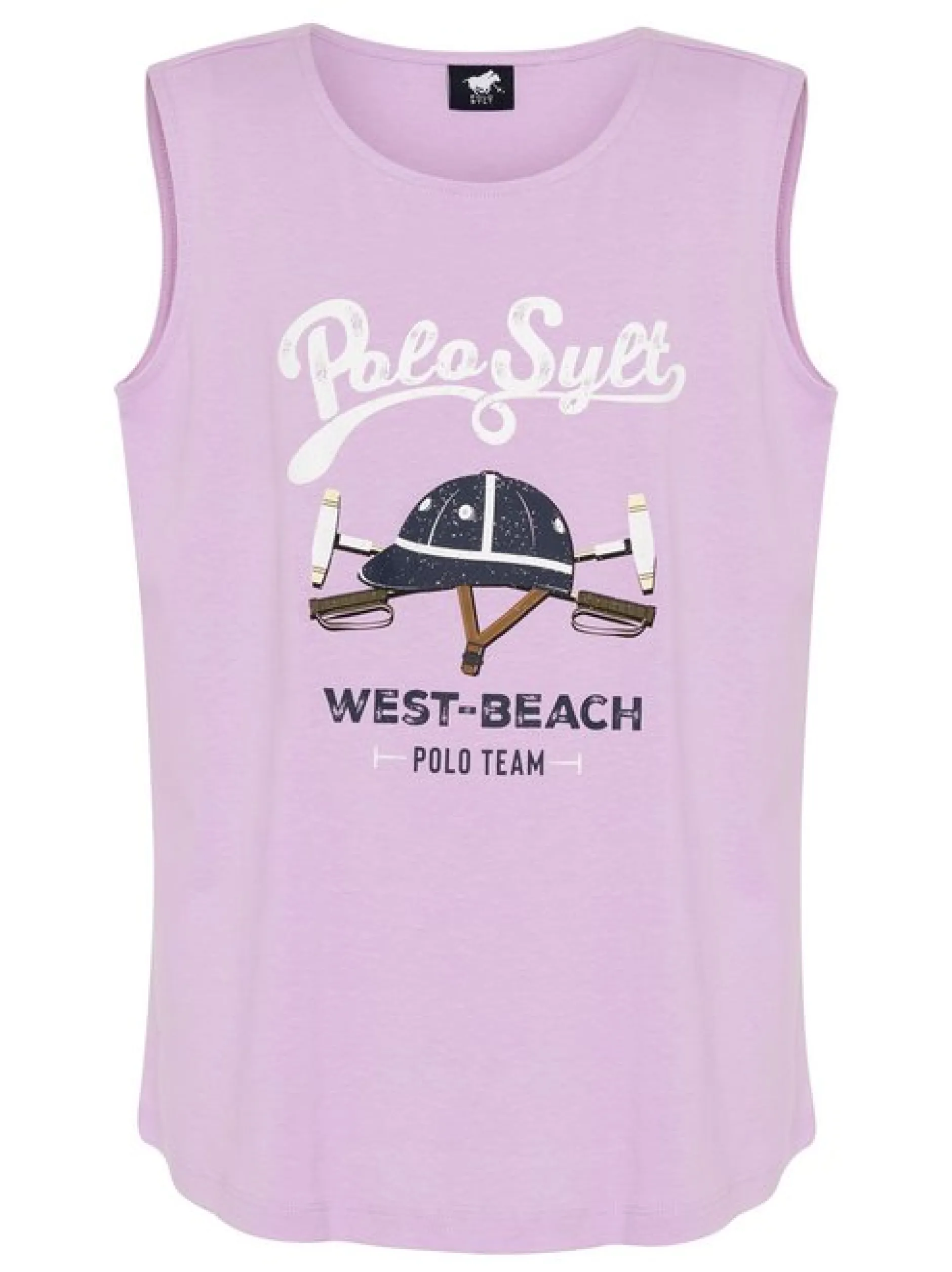 Polo Sylt Mädchen Top in purple lila - Ärmel: langarm