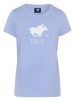 Polo Sylt Mädchen T-Shirt in hellblau - Ärmel: kurzarm