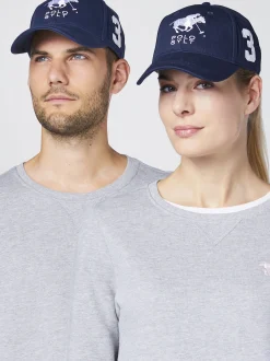 Polo Sylt Unisex Basecap in blau weiß