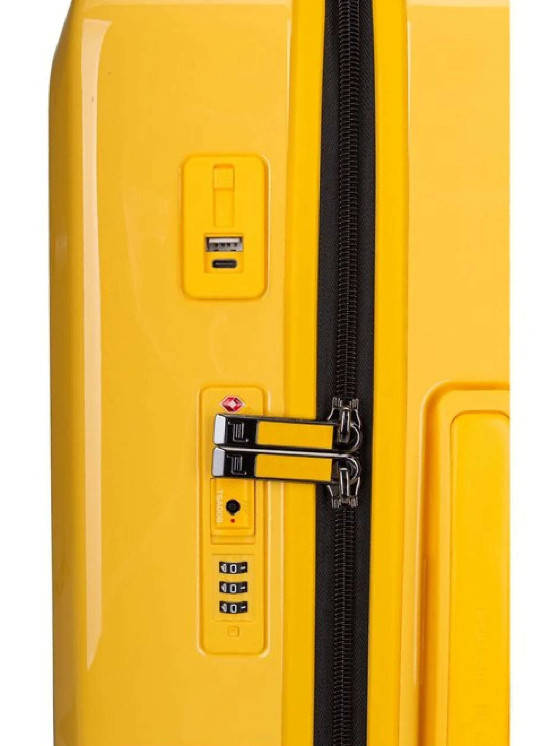 Porsche Design Unisex Trolley - Roadster 4W Trolley S in gelb