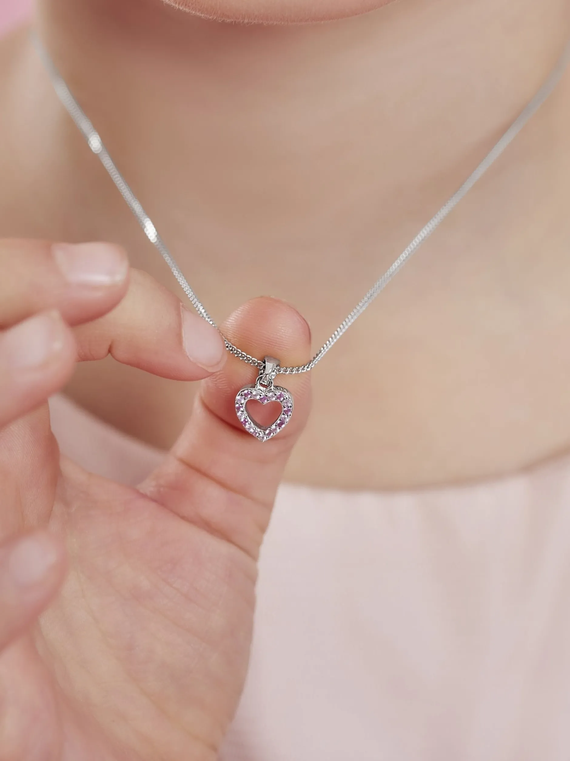 Prinzessin Lillifee Mädchen Kette mit Anhänger in silber