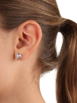 Prinzessin Lillifee Mädchen Ohrstecker in lila