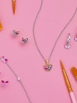 Prinzessin Lillifee Mädchen Ohrstecker in rosa