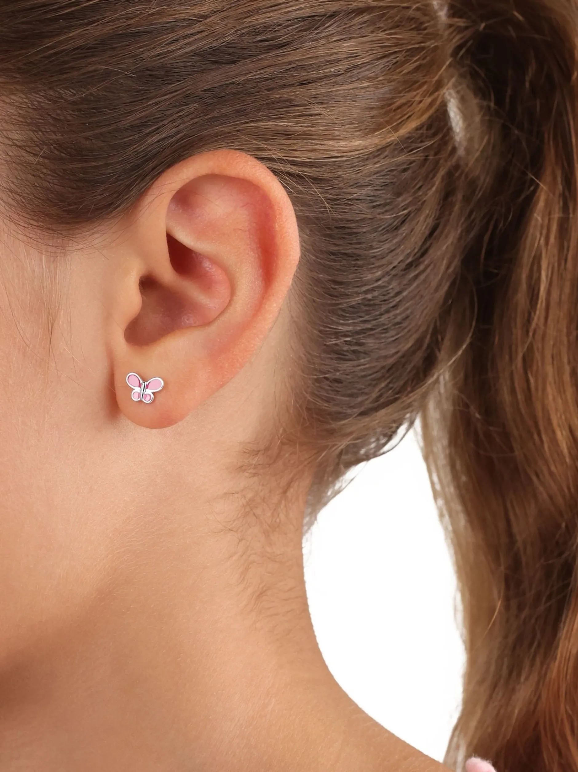 Prinzessin Lillifee Mädchen Ohrstecker in rosa
