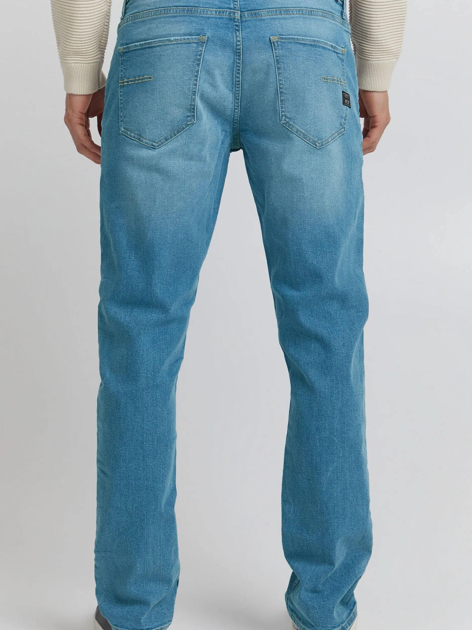 11 Project Herren Gerade Jeans - PRVerner in light stone