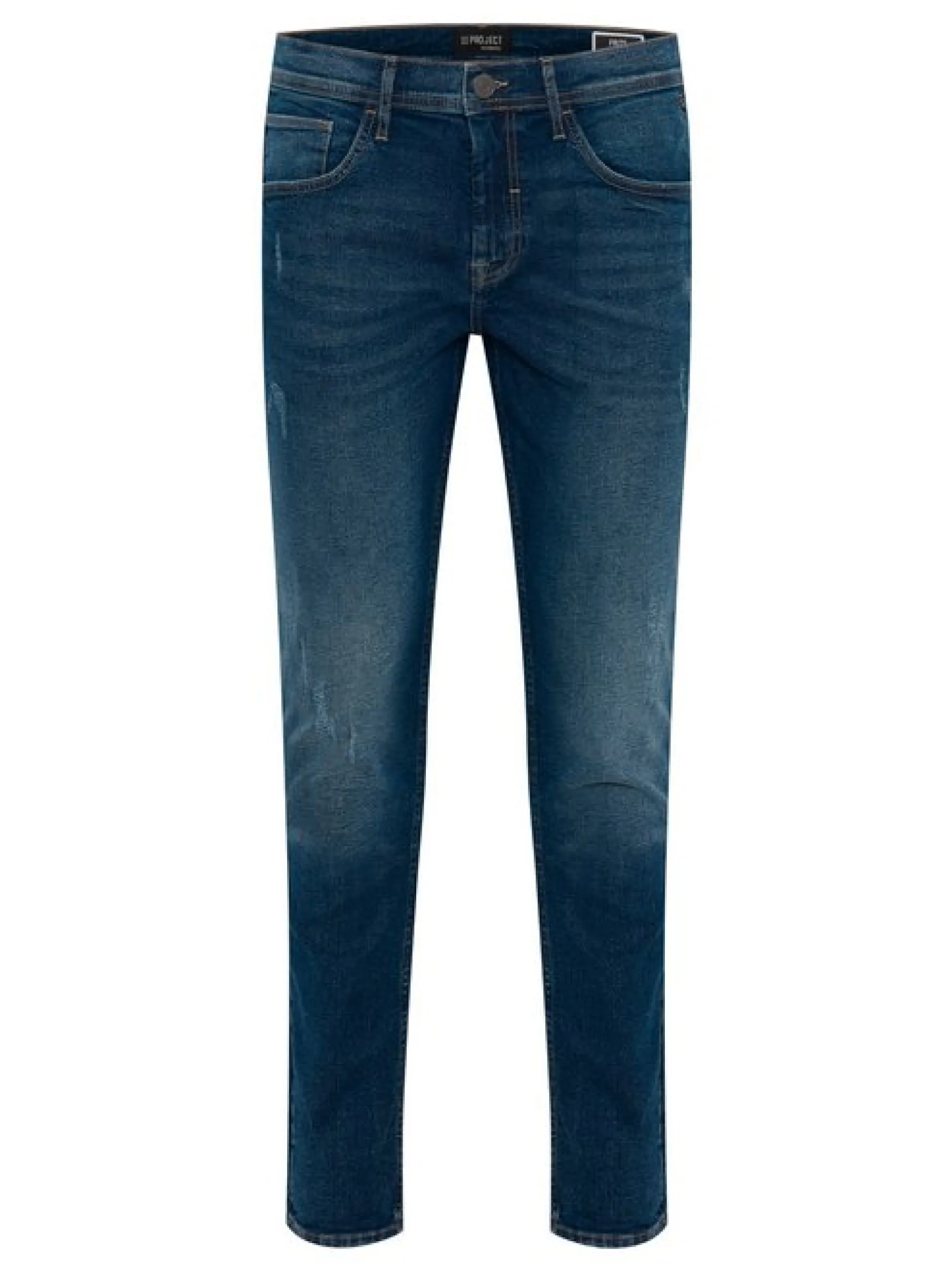 11 Project Herren Gerade Jeans - PRVerner in medium stone