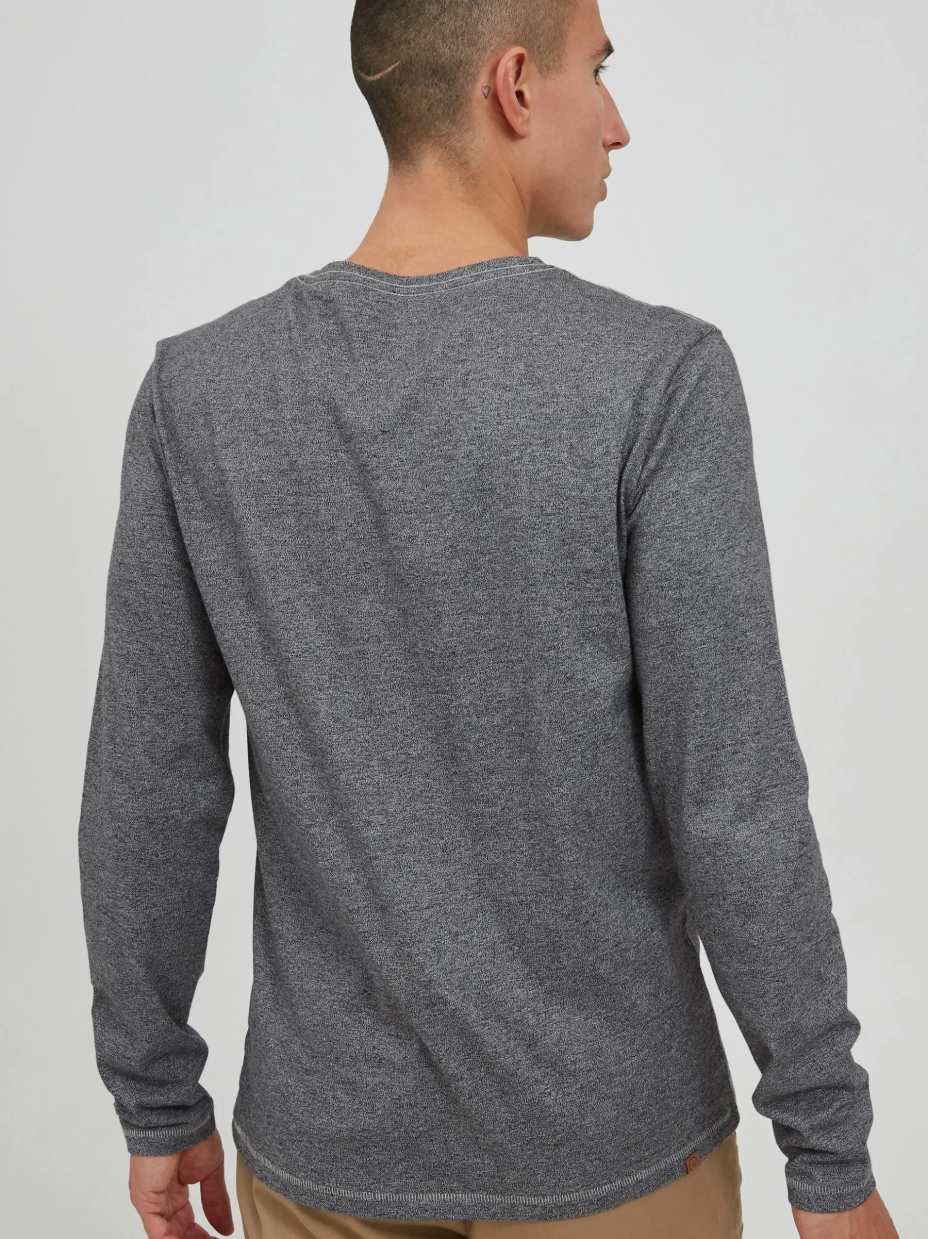 11 Project Herren Longsleeve - PRSievert in grau