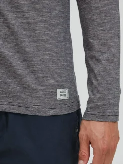 11 Project Herren Longsleeve - PRTumelo in blau