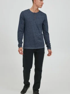 11 Project Herren Longsleeve - PRSievert in blau