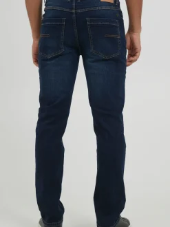 11 Project Herren 5-Pocket-Jeans - PRBettino in dark stone