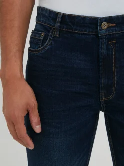 11 Project Herren 5-Pocket-Jeans - PRBettino in dark stone