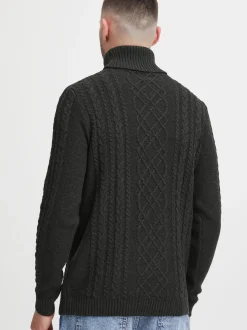 11 Project Herren Rollkragenpullover - PRJamelio in grau