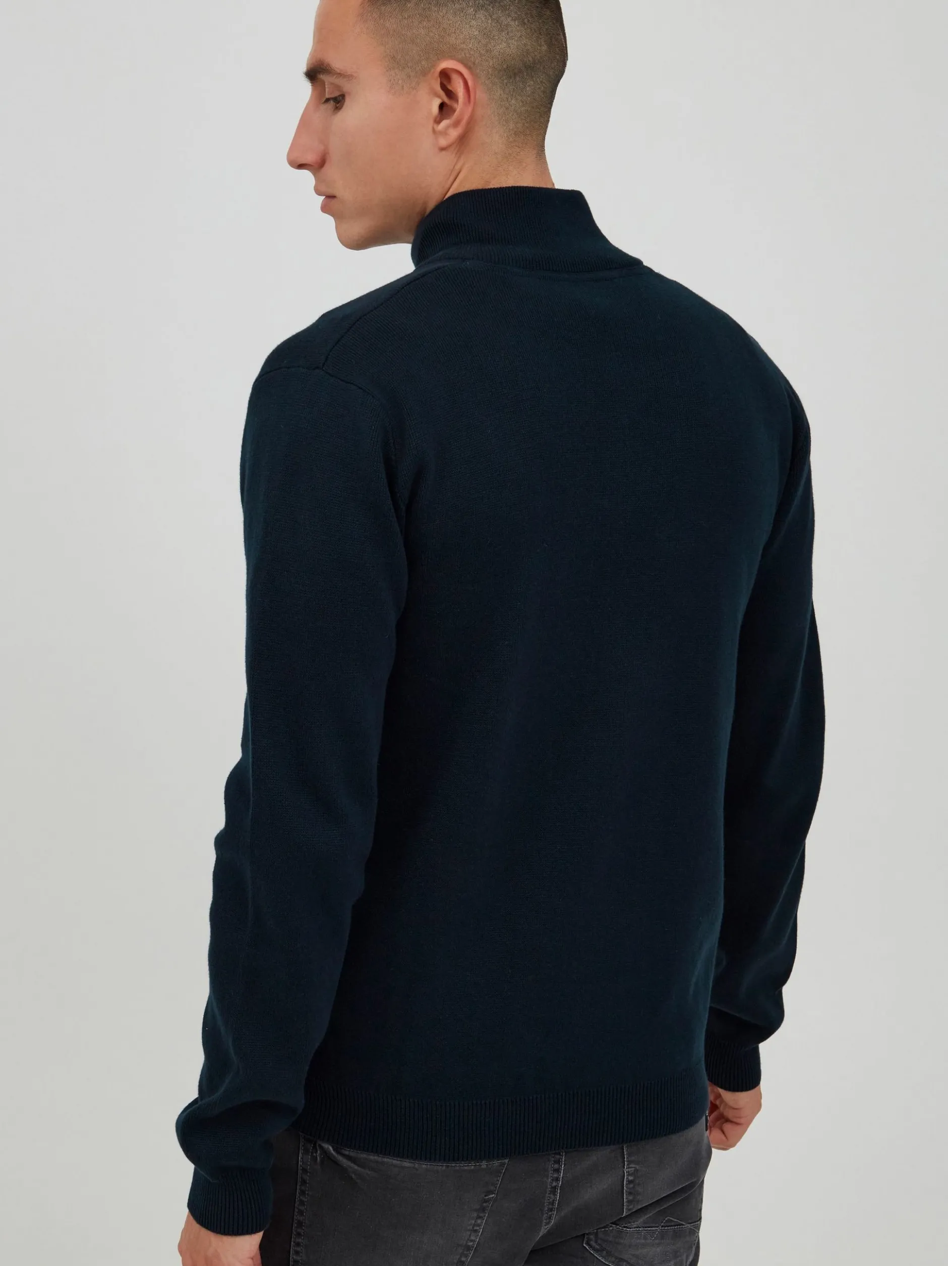 11 Project Herren Strickjacke - PRSandor in blau