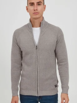 11 Project Herren Strickjacke - PRSteffan in grau
