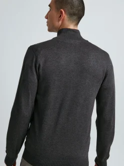 11 Project Herren Strickjacke - PRMelker in anthrazit
