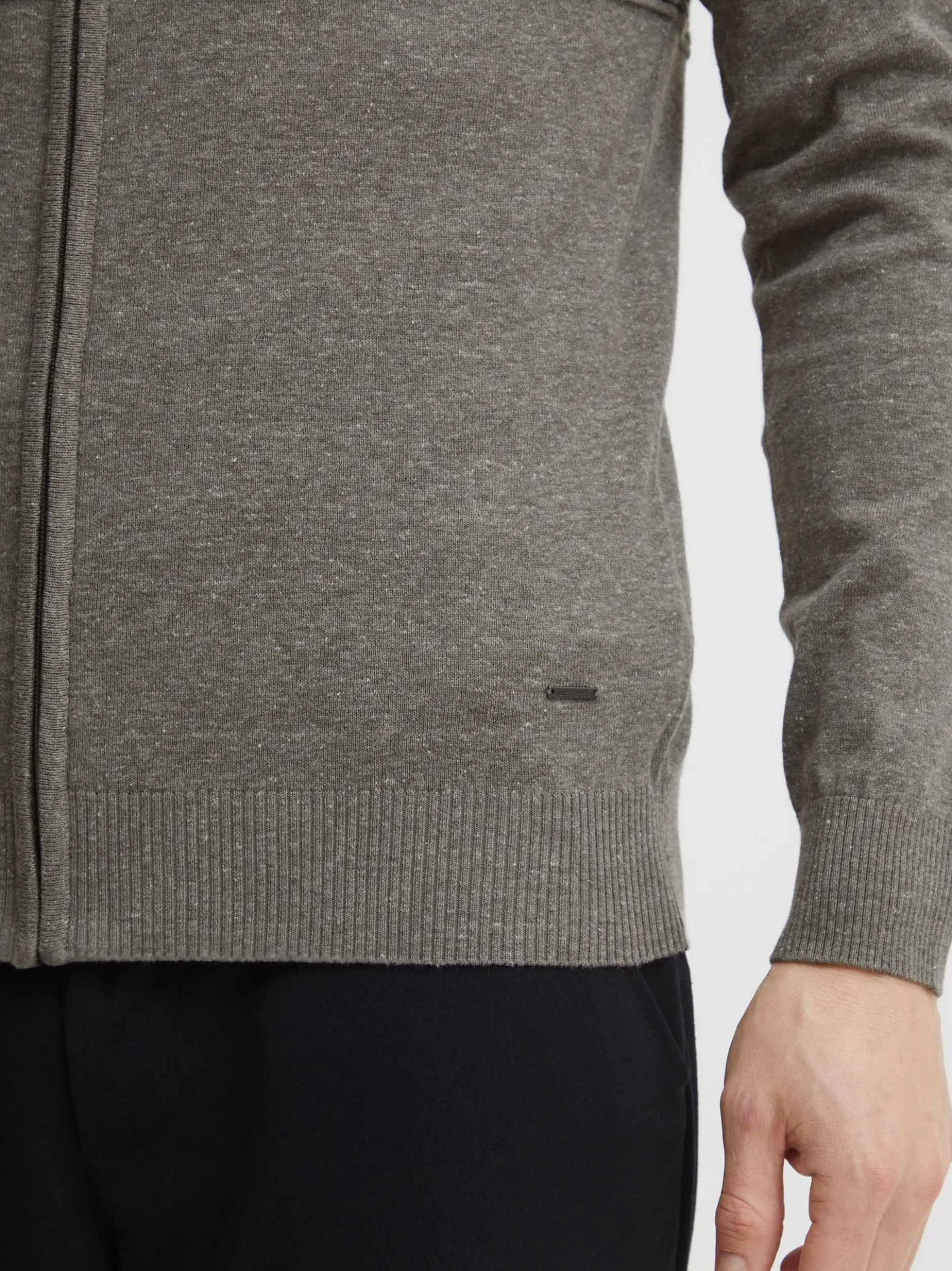 11 Project Herren Strickjacke - PRYannik in grau