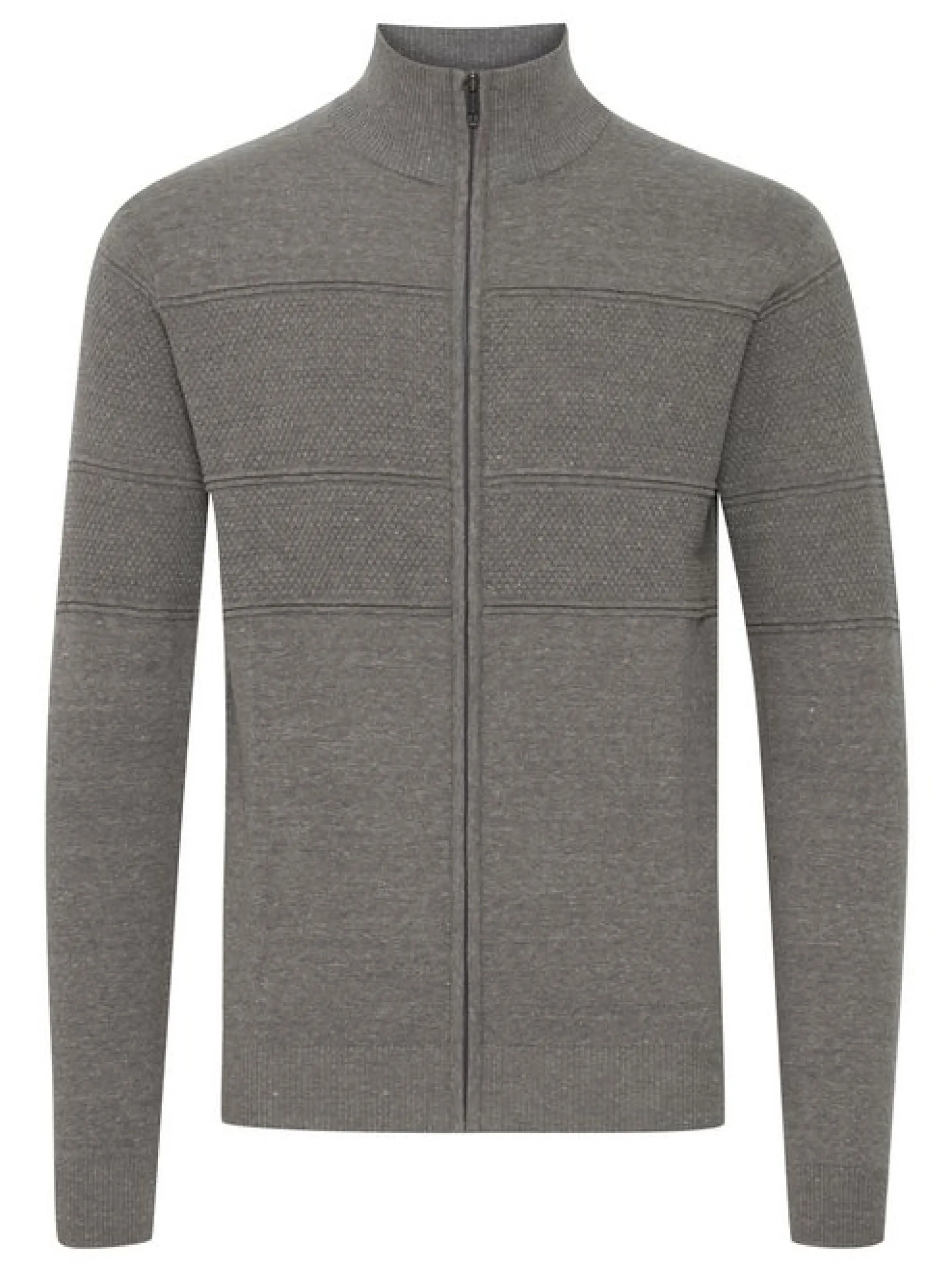 11 Project Herren Strickjacke - PRYannik in grau