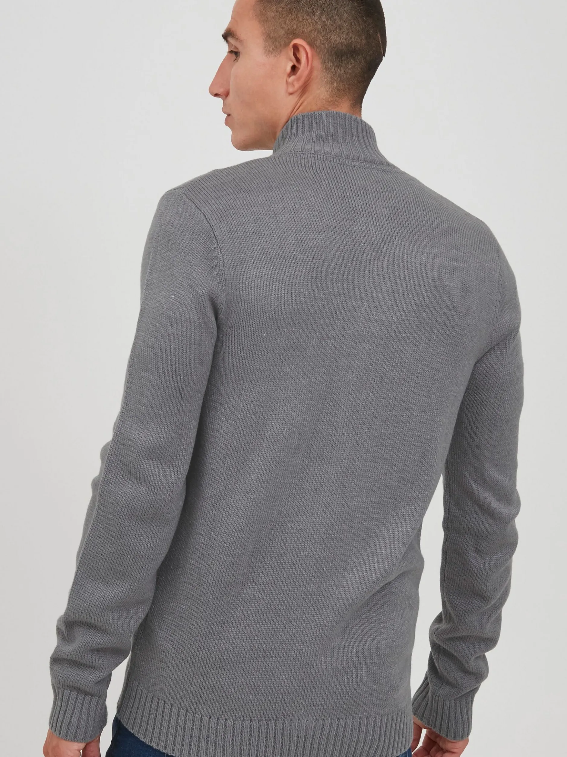 11 Project Herren Strickjacke - PRNoldi in grau