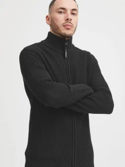 11 Project Herren Strickjacke - PRKimmo in schwarz
