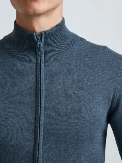 11 Project Herren Strickjacke - PRMelker in blau