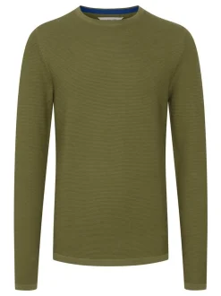 11 Project Herren Strickpullover - PRFrode in grün