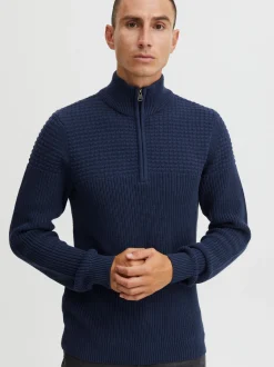 11 Project Herren Strickpullover - PRAdam in blau