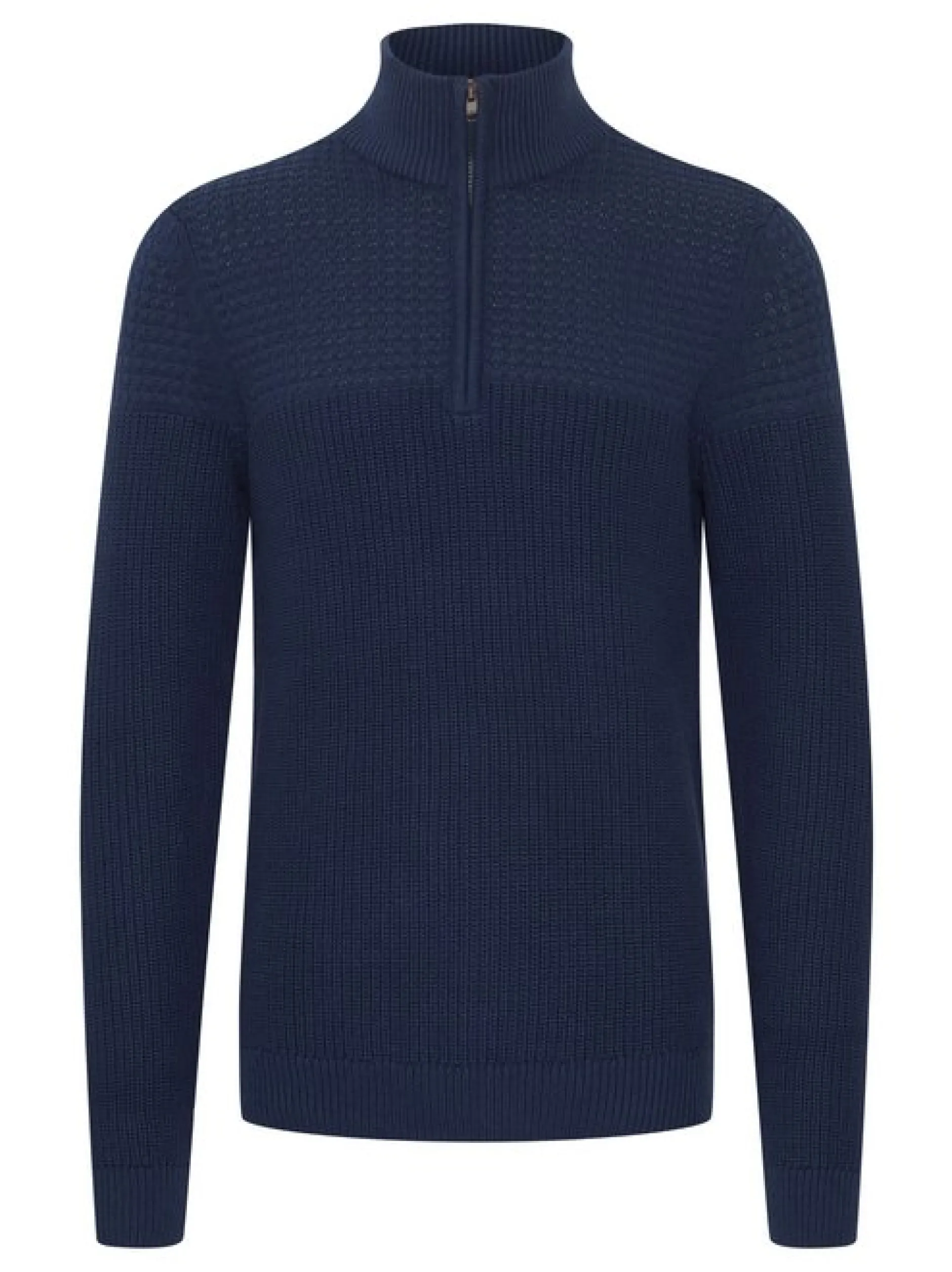 11 Project Herren Strickpullover - PRAdam in blau