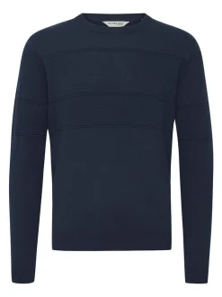11 Project Herren Strickpullover - PRYannis in blau