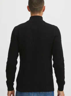 11 Project Herren Strickpullover - PRAdam in schwarz