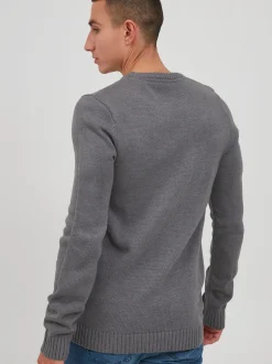 11 Project Herren Strickpullover - PRNoel in grau