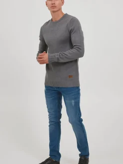 11 Project Herren Strickpullover - PRNoel in grau
