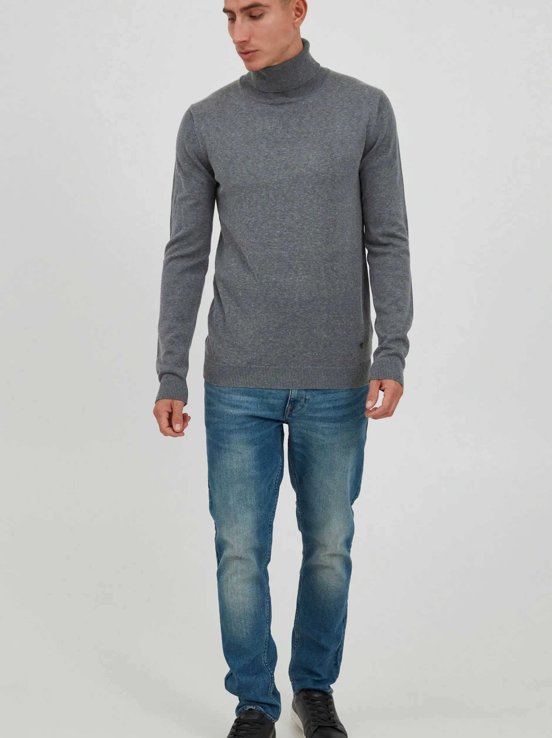 11 Project Herren Strickpullover - PRIngbert in grau