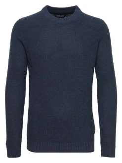 11 Project Herren Strickpullover - PRKimmich in blau
