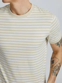 11 Project Herren T-Shirt - PRBennet in beige