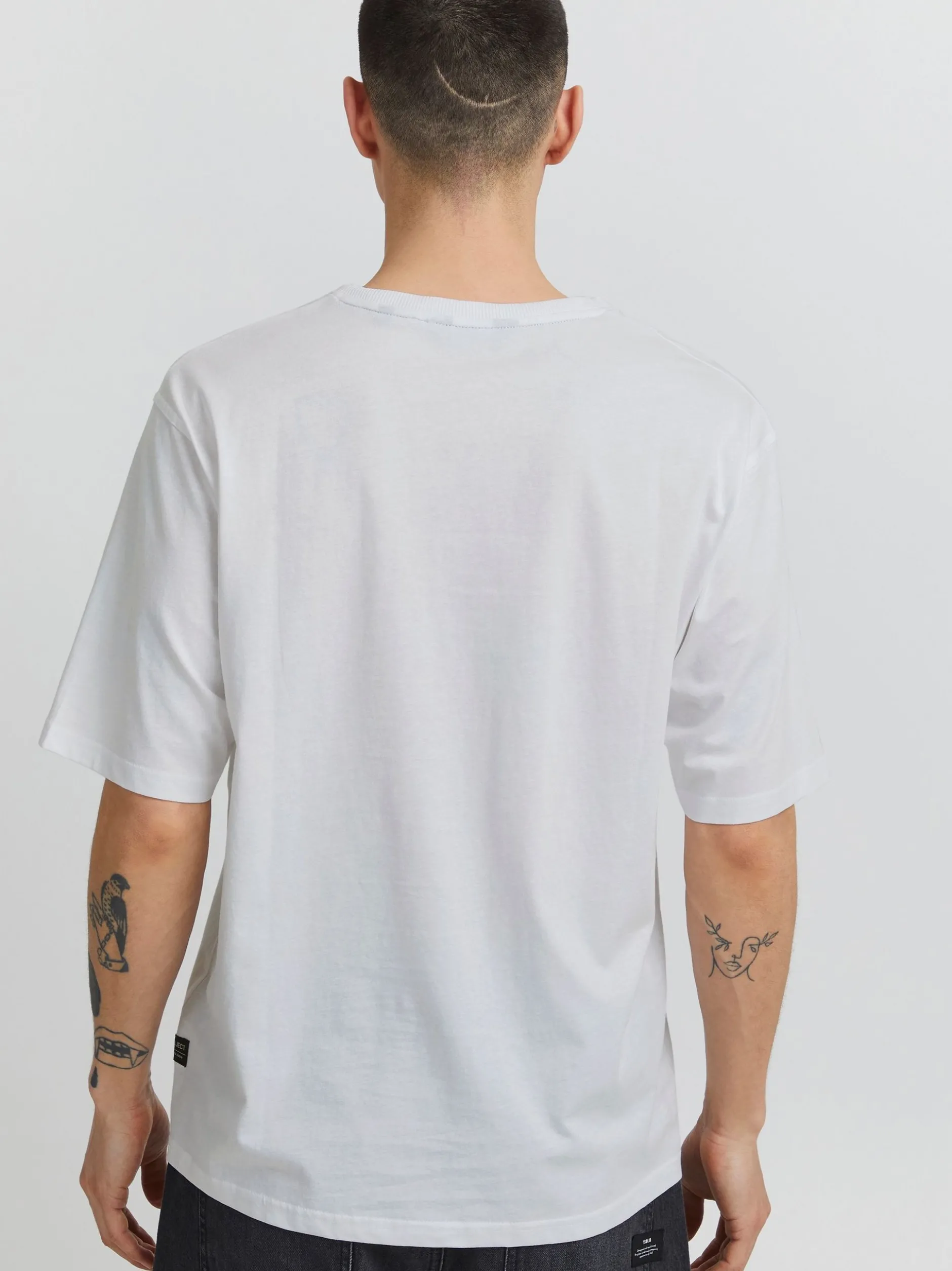 11 Project Herren T-Shirt - PRBriggs in weiß