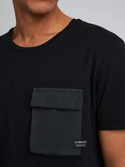 11 Project Herren T-Shirt - PRMads in schwarz