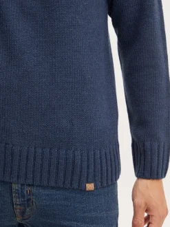 11 Project Herren Weihnachtspullover - PRTimbro in blau