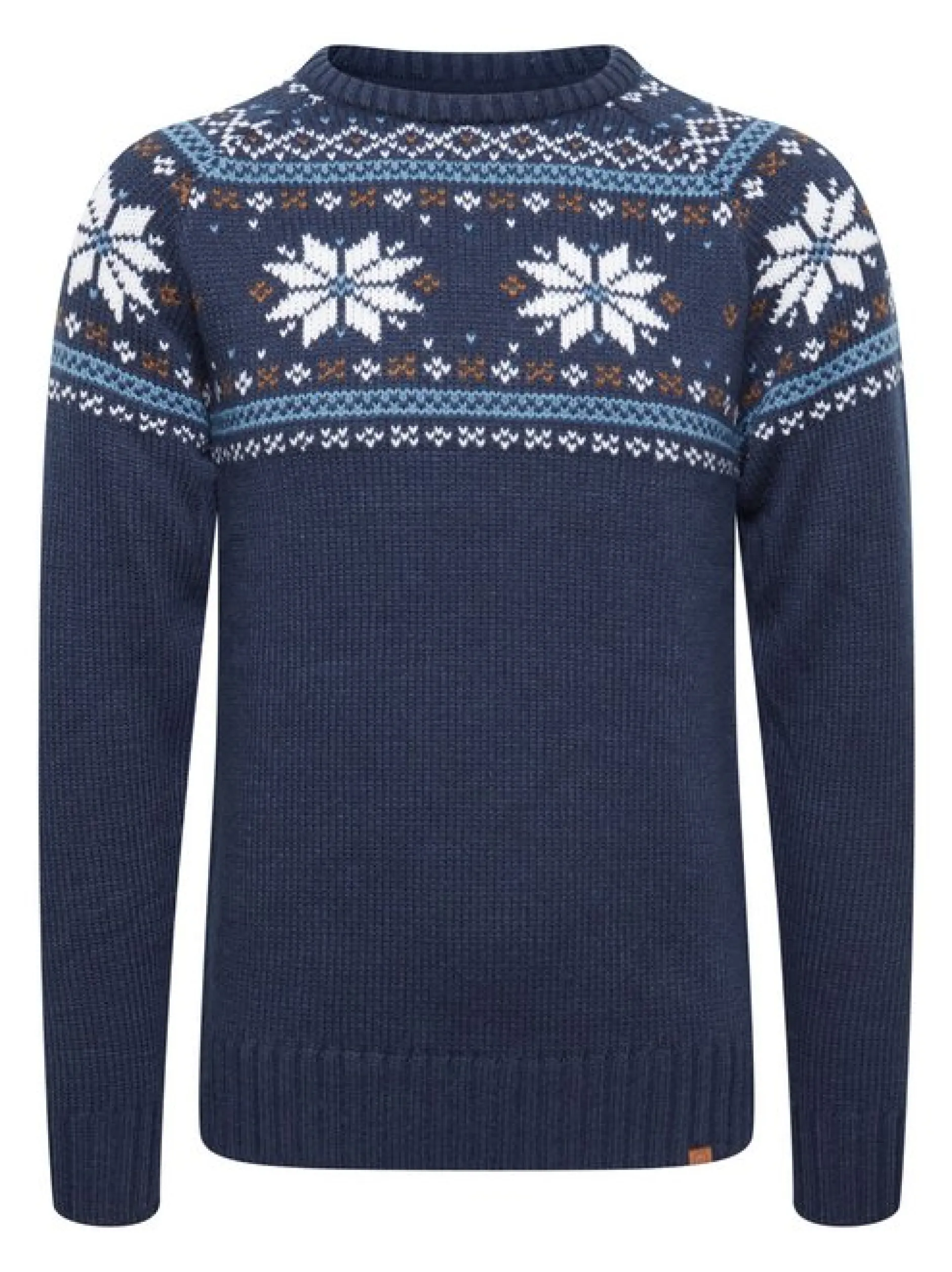 11 Project Herren Weihnachtspullover - PRTimbro in blau