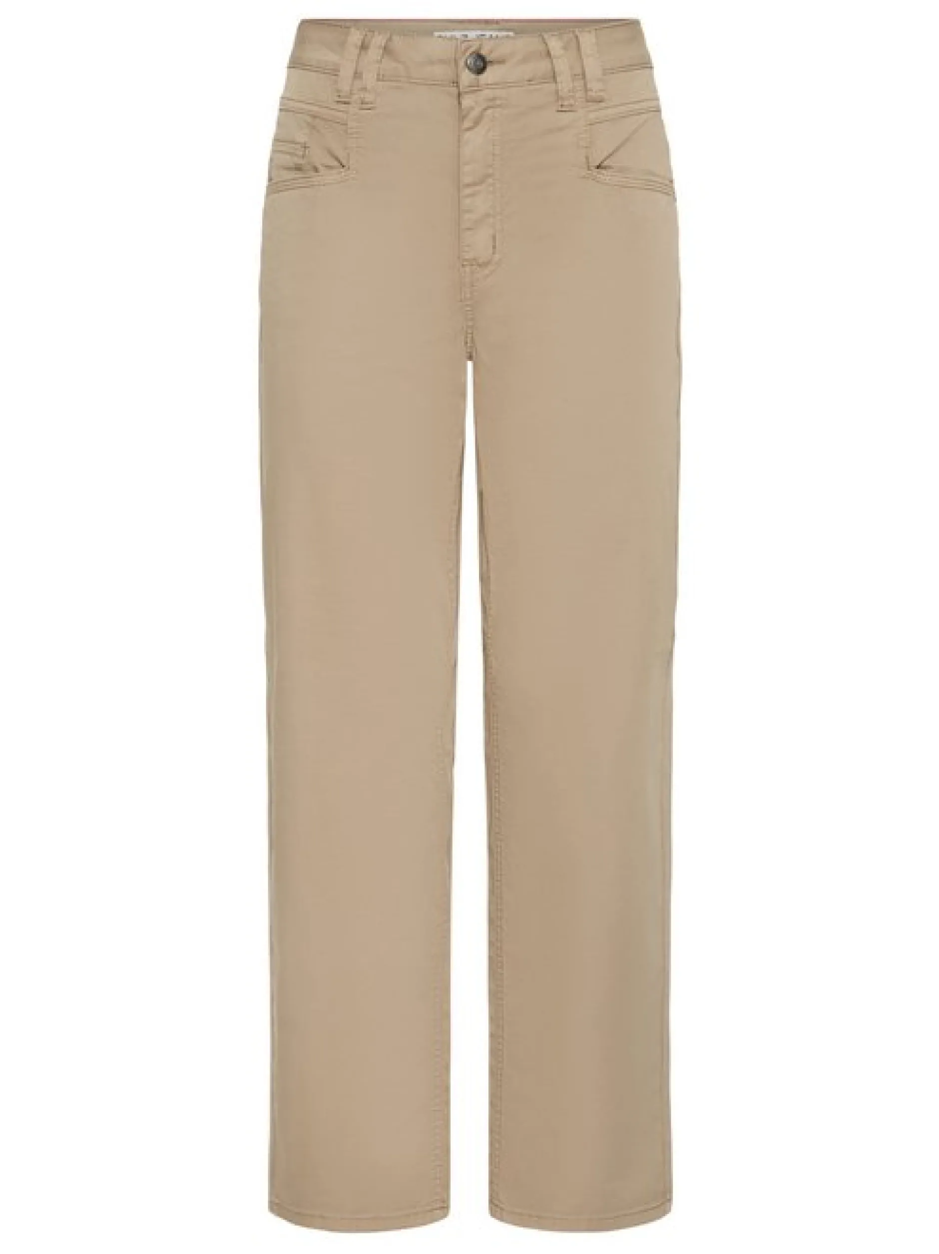 PULZ Jeans Damen Casual PZEVELYN Normale Passform in beige