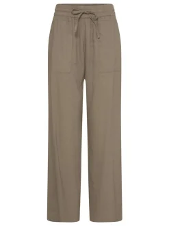PULZ Jeans Damen Casual PZLUCA Hohe Taille in nougat