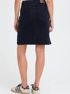 PULZ Jeans Damen Casual PZSALLY Hohe Taille in marine