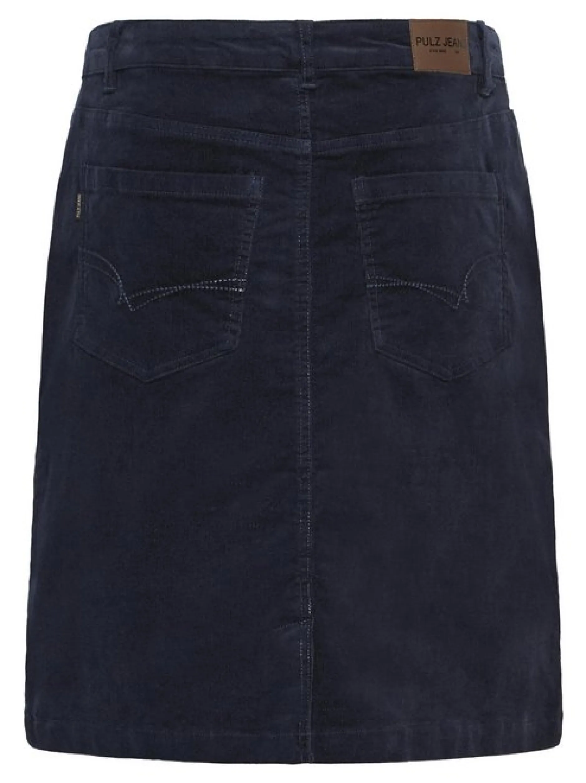 PULZ Jeans Damen Casual PZSALLY Hohe Taille in marine